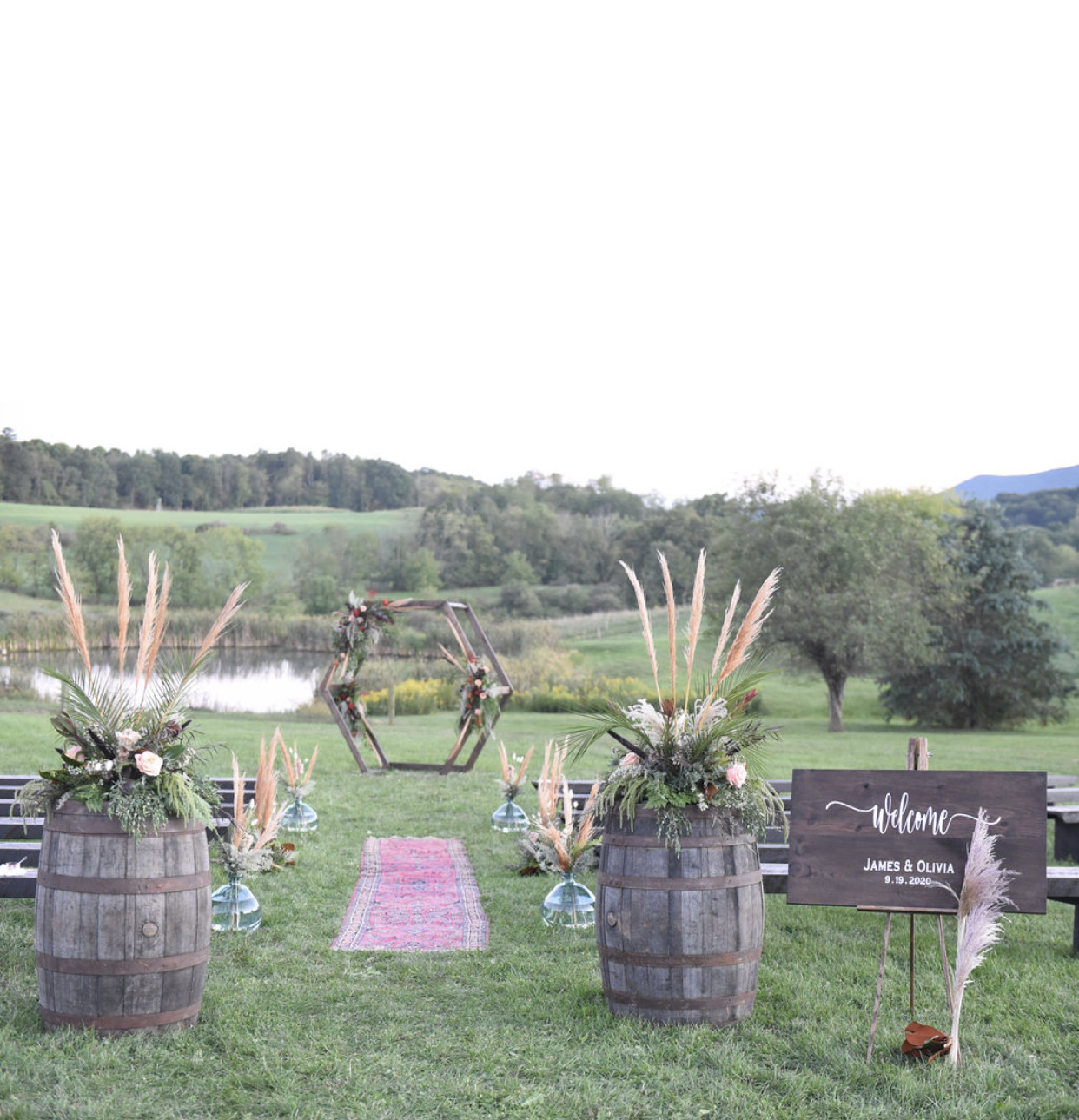 A wedding at 100 Springs Farm