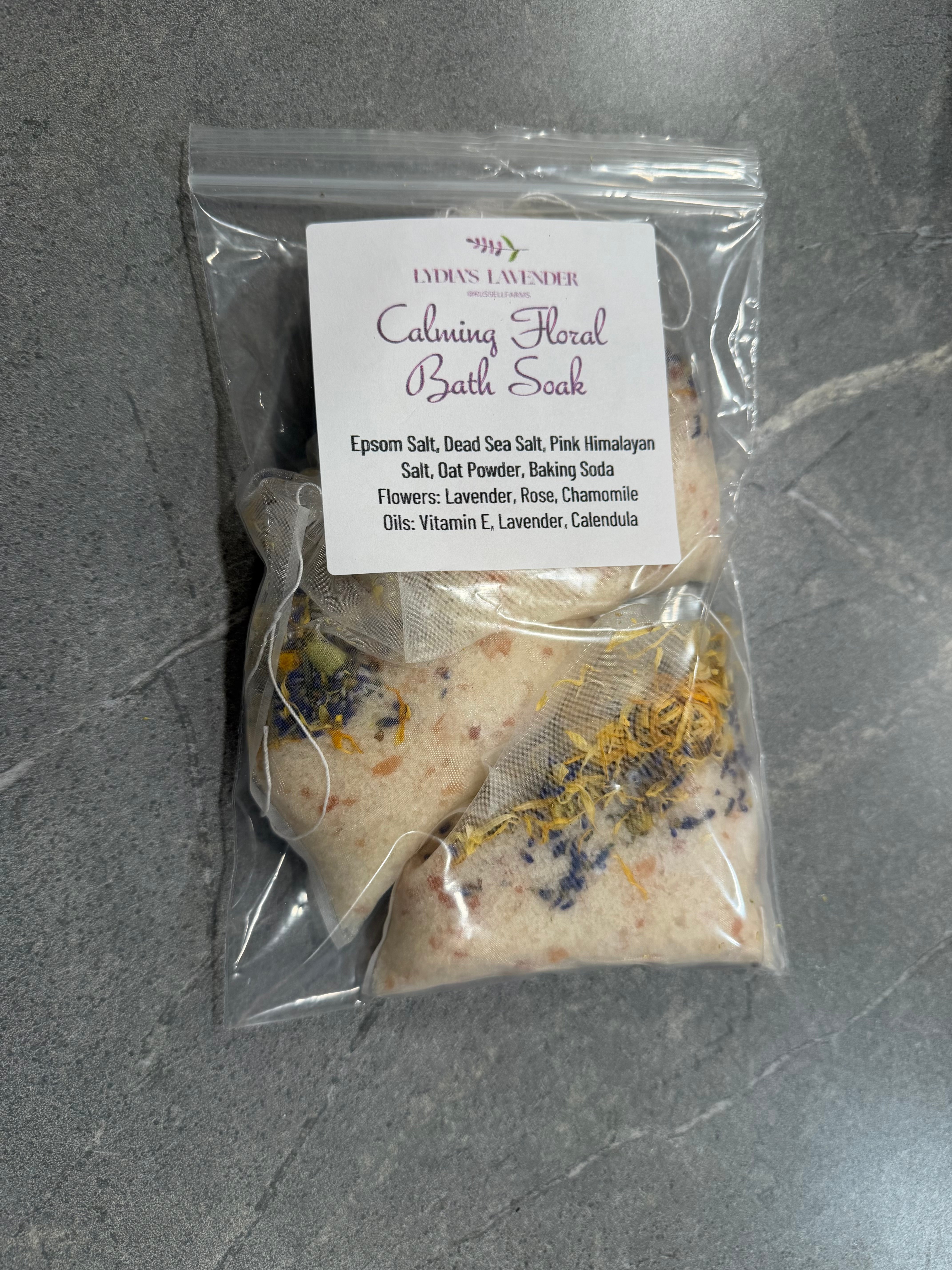 Calming Floral Bath Soak