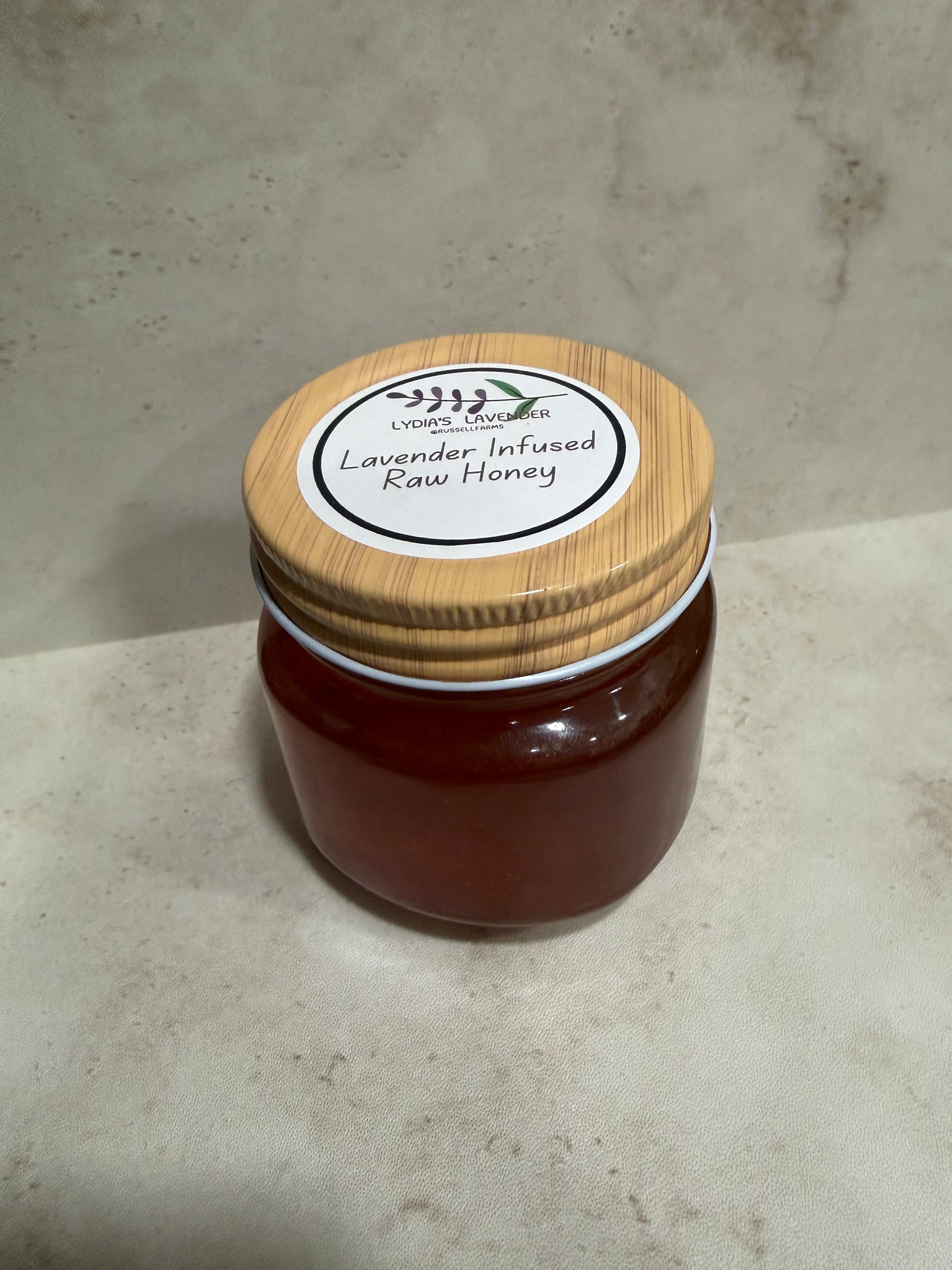 Lavender Infused Raw Honey
