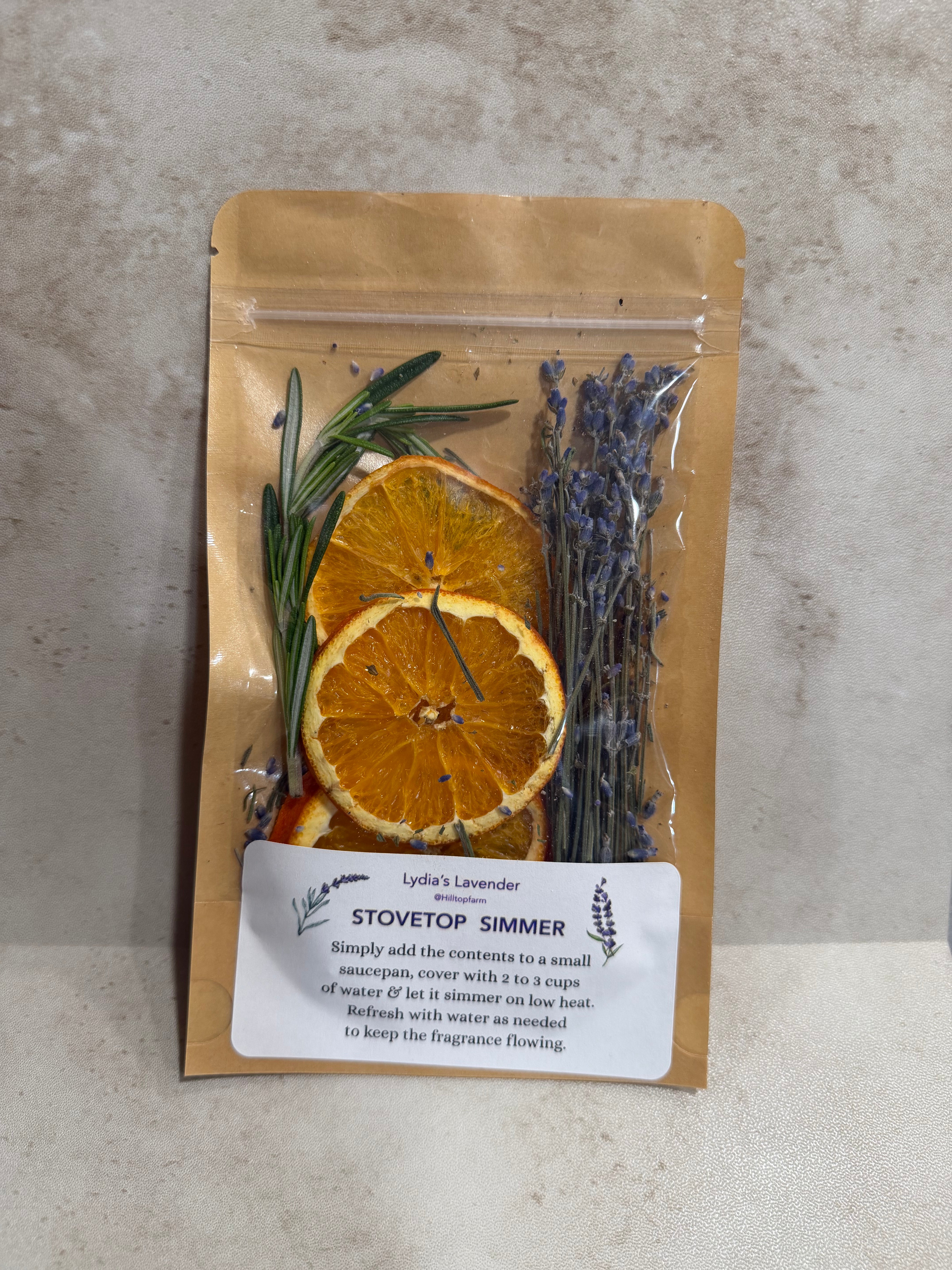 Lavender Orange Stovetop Simmer